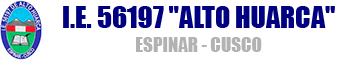 Logo I.E. 56197 - ALTO HUARCA